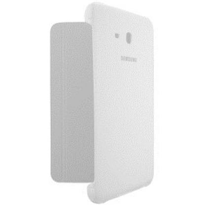 Samsung Diary Case - хибриден кожен калъф и поставка за Samsung Galaxy Tab 3 7.0 Lite SM-T110 (бял) 2