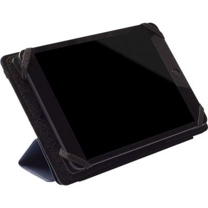 Krusell Malmö Tablet Case Universal S - универсален кожен калъф и поставка за таблети от 6 до 7.9 инча (син) 3