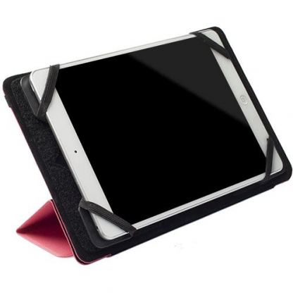 Krusell Malmö Tablet Case Universal L - универсален кожен калъф и поставка за таблети до от 8 до 10.1 инча (розов) 3
