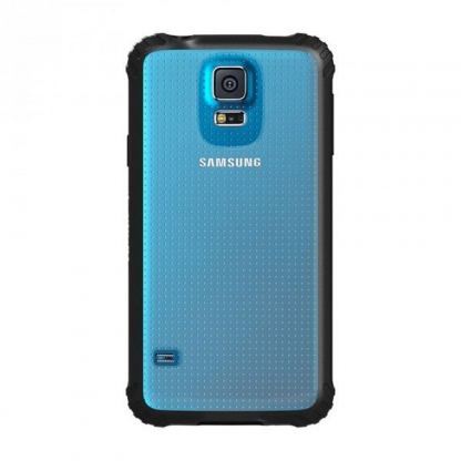 Griffin Survivor Clear - защита от най-висок клас за Samsung Galaxy S5 (черен-прозрачен) 2
