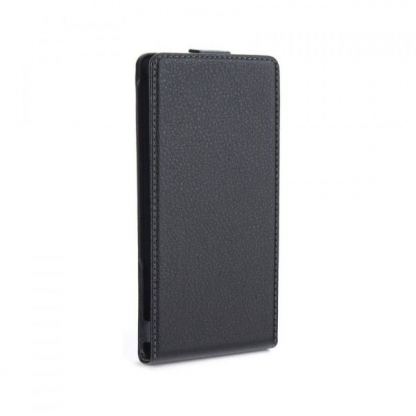 Xqisit FlipCover - вертикален кожен калъф за Sony Xperia Z2 (черен) 3