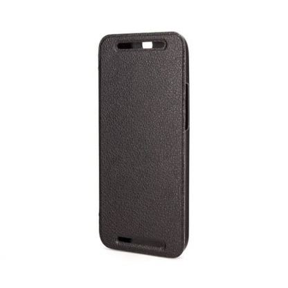 Xqisit Folio Case Rana - хоризонтален кожен калъф за HTC One 2 (M8) (черен) 3