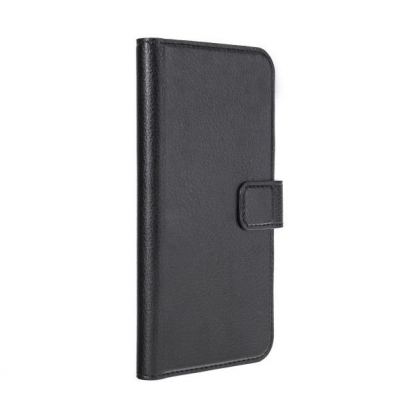 Xqisit Slim Wallet Case - хоризонтален кожен калъф за HTC One 2 (M8) (черен) 2