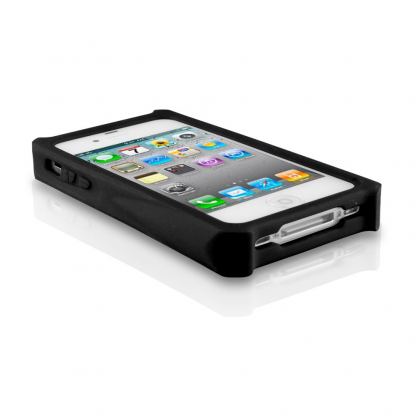 Itskins Atom Matt Carbon - уникален карбонов кейс за iPhone 5, iPhone 5S (черен) 3