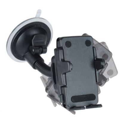 iGrip miniFlexer Kit - поставка за кола и гладки повърхности за iPhone и мобилни телефони до 7.6 см ширина 3