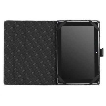 Adidas Universal Tablet StandCase - универсален кожен кейс и поставка за таблети до 8 инча (черен) 3