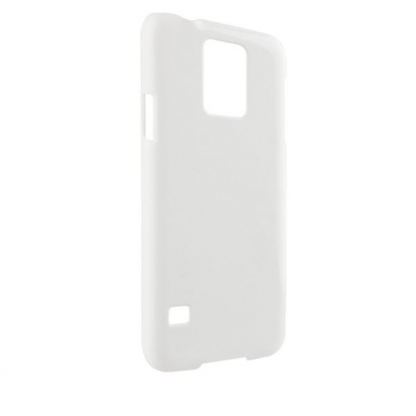 Xqisit iPlate Glossy - поликарбонатов кейс за Samsung Galaxy S5 SM-G900 (бял) 2