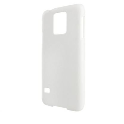 Xqisit iPlate Glossy - поликарбонатов кейс за Samsung Galaxy S5 SM-G900 (бял) 3
