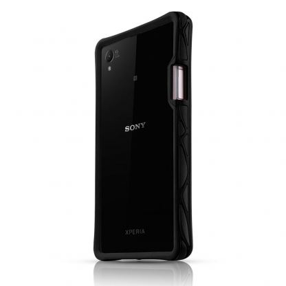 Itskins Venum Bumper - хибриден бъмпер за Sony Xperia Z1 (черен) 2