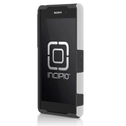 Incipio Dual Pro - удароустойчив хибриден кейс за Sony Xperia Z2 (бял) 2