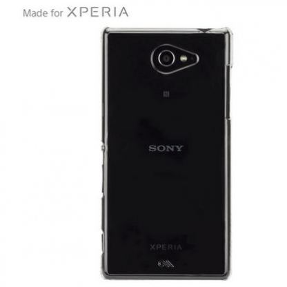 CaseMate Barely There - поликарбонатов кейс за Sony Xperia M2 (прозрачен)  3