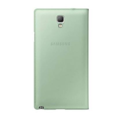 Samsung Flip Wallet Cover - оригинален кожен калъф за Samsung Galaxy Note 3 Neo (зелен) 2