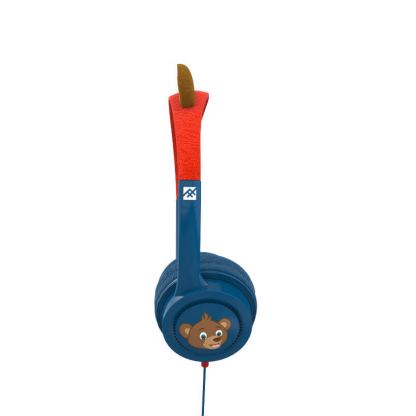 iFrogz Little Rockers Costume Kids Bear On-Ear Headphones - слушалки подходящи за деца за мобилни устройства (син) 6