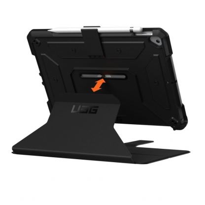 Urban Armor Gear Metropolis Folio Case - удароустойчив хибриден кейс от най-висок клас за iPad 7 (2019) (черен) 3