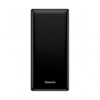 Baseus Mini JA Power Bank - външна батерия 30000 mAh с 2 x USB и USB-C изходи за зареждане на смартфони и таблети (черен) 2