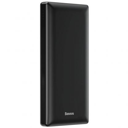 Baseus Mini JA Power Bank - външна батерия 20000 mAh с 2 x USB и USB-C изходи за зареждане на смартфони и таблети (черен) 2