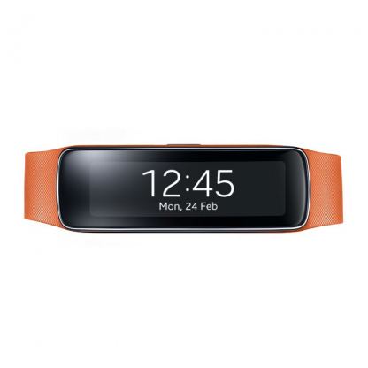 Samsung Galaxy Gear Fit - умна гривна, следяща вашата активност за Samsung мобилни устройства (оранжева) 2