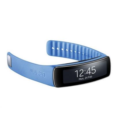Samsung Galaxy Gear Fit - умна гривна, следяща вашата активност за Samsung мобилни устройства (синя) 2