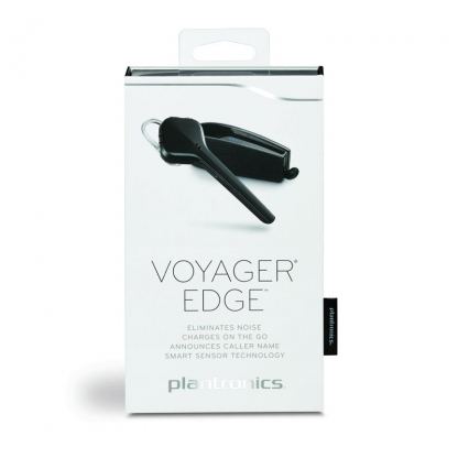 Plantronics BT Headset Voyager EDGE - bluetooth слушалка захранващ кейс за iPhone и мобилни телефони (черен) 2