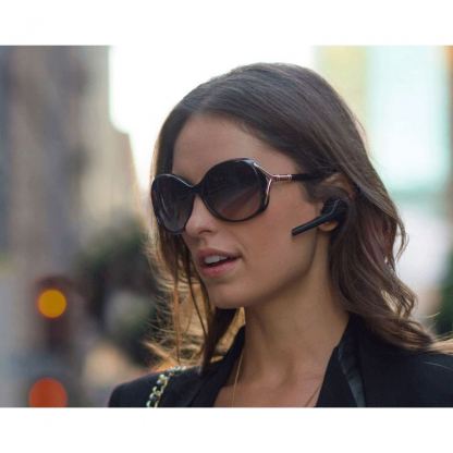 Plantronics BT Headset Voyager EDGE - bluetooth слушалка захранващ кейс за iPhone и мобилни телефони (черен) 3