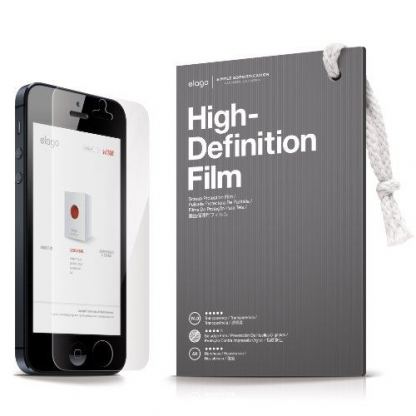 Elago HD Professional Glide Film - уникални защитни покрития за Elago Glide кейсовете за iPhone 5, iPhone 5S  3
