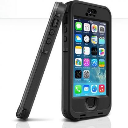 LifeProof Nuud ID - удароустойчив и водоустойчив кейс за iPhone 5S (черен) 2