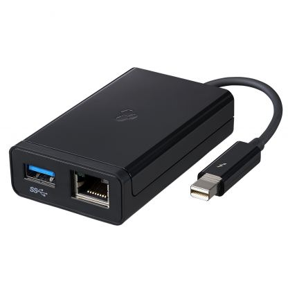 Kanex Thunderbolt to Gigabit Ethernet + USB 3.0 Adapter - адаптер за MacBook и преносими компютри