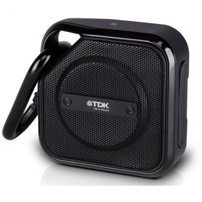 TDK A12 Trek Micro Wireless Speaker - безжичен водоустойчив спийкър за мобилни устройства (черен) 2