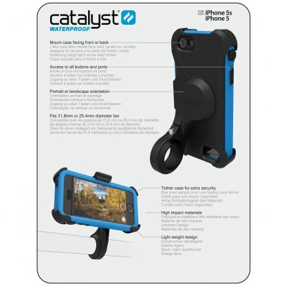 Catalyst Bike Mount - поставка за велосипед/колело за Catalyst Waterproof case за iPhone 5S, iPhone 5 (черен) 3