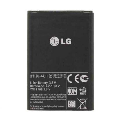 LG Battery BL-44JH- оригинална резервна батерия за LG Optimus L7 P700 (bulk package)