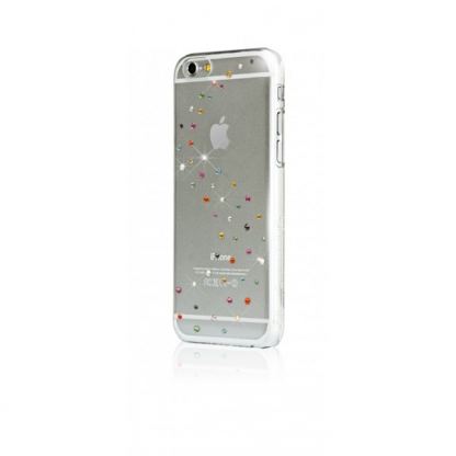 Bling My Thing Milky Way Cotton Candy - поликарбонатов кейс с кристали Сваровски за iPhone 6/6S (прозрачен) 2