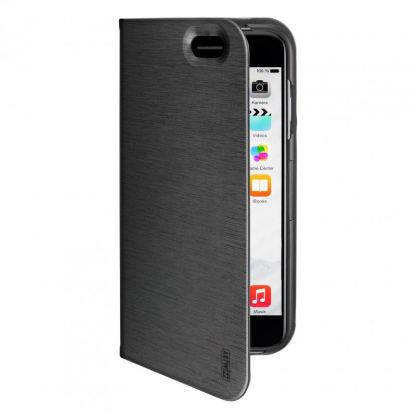 Artwizz SeeJacket® Folio - полиуретанов калъф и стойка за iPhone 6/6S Plus (черен) 2