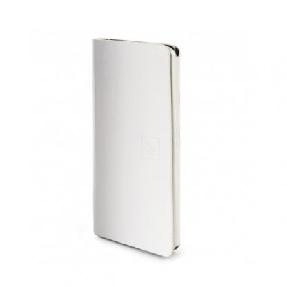 Tucano Leggero booklet case - кожен флип калъф за iPhone 6/6S Plus (бял) 2