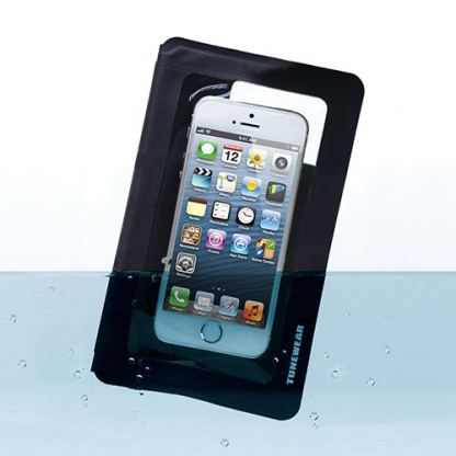 Tunewear Waterwear Light - универсален водоустойчив калъф за iPhone 6/6S, iPhone 5/5S, Samsung Galaxy S5, S4 и други смартфони (лайм) 3