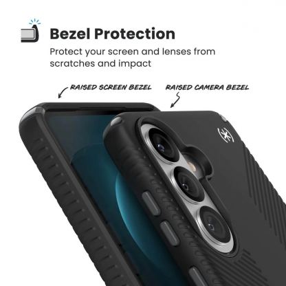 Удароустойчив хибриден кейс с Magsafe за Samsung Galaxy S26 Plus (черен) - Speck Presidio 2 Grip MagSafe Case 6