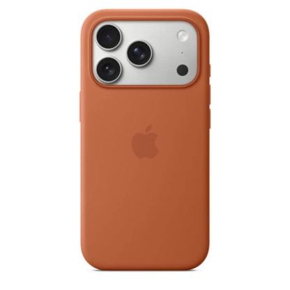 Оригинален силиконов кейс с MagSafe за iPhone 17 Pro - Apple iPhone Silicone Case with MagSafe Terra Cotta 2