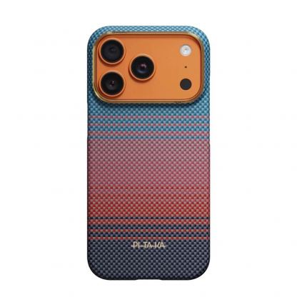 Кевларен кейс с MagSafe за iPhone 17 Pro - Pitaka Sunset 2.0 California Dream 03 Edge Ultra Slim Aramid Fiber Case Limited Edition 2