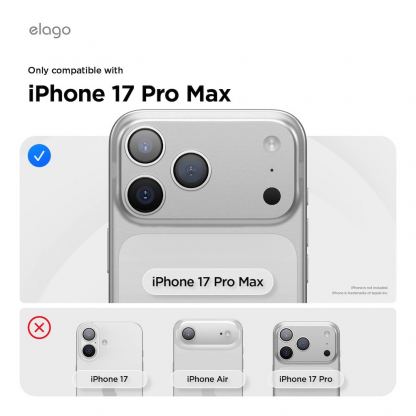Силиконов (TPU) калъф с MagSafe за iPhone 17 Pro Max - Elago Magnetic Soft Silicone Case (бежов) 2