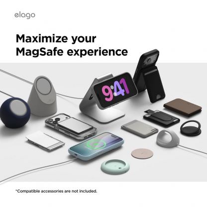 Силиконов (TPU) калъф с MagSafe за iPhone 17 Pro Max - Elago Magnetic Soft Silicone Case (бежов) 5