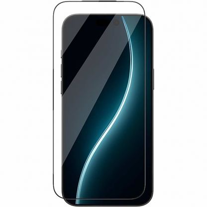 Калено стъклено защитно покритие за дисплея на iPhone 17 Pro - Benks Ultra Shield HD Tempered Glass (черен-прозрачен) 3