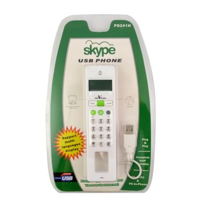 LCD Телефон PRIVILEG за Skype с джойстик  2