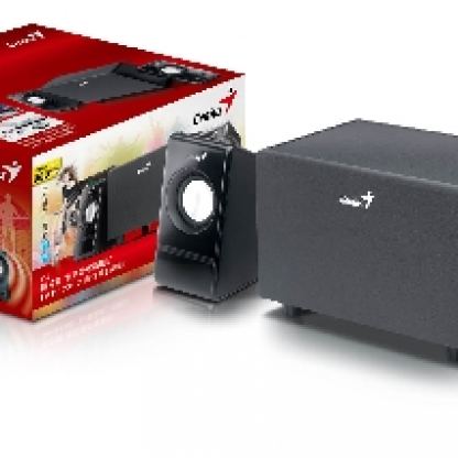 Тонколони GENIUS SW-S2.1 200 6W черни 2