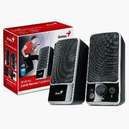Тонколони GENIUS SP-M150 4W гланц лукс черни 2