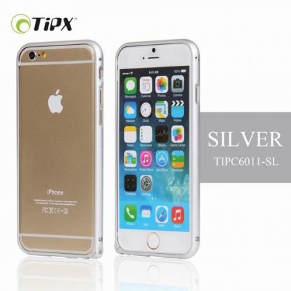 TIPX Aluminum Bumper - алуминиев бъмпер за iPhone 6/6S Plus (сребрист)
