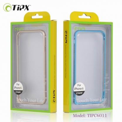 TIPX Aluminum Bumper - алуминиев бъмпер за iPhone 6/6S Plus (златист) 2