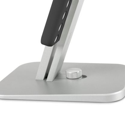 TwelveSouth HiRise Deluxe - алуминиева повдигаща поставка с Lightning и MicroUSB кабели за iPhone и iPad (сребриста) 3