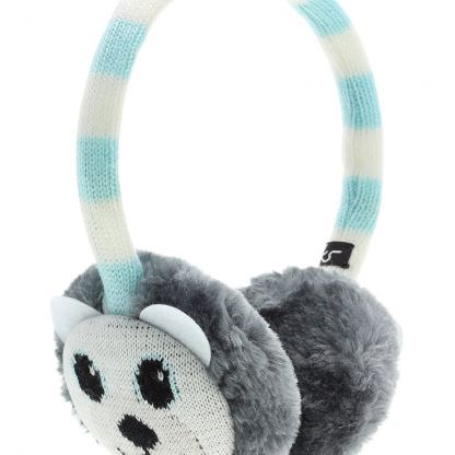 KitSound On-Ear Polar Bear Audio Earmuffs - ушанки с вградени слушалки с 3.5 мм аудио жак за iPhone и мобилни устройства  3