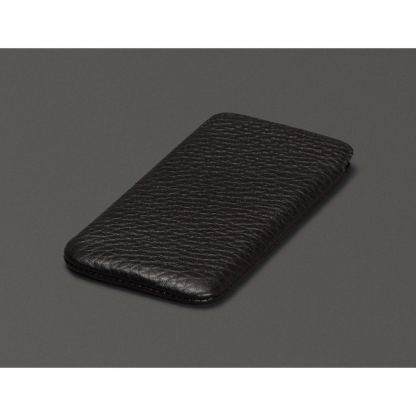 SENA Heritage UltraSlim Pouch - кожен калъф (естествена кожа, ръчна изработка) за iPhone 6/6S (черен) 2
