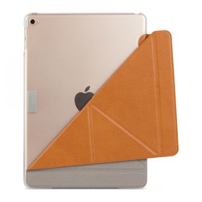 Moshi VersaCover Almond Tan - калъф и поставка за iPad Air 2 (кафяв) 2