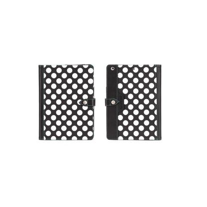Griffin Back Bay Polka Folio - кожен калъф с поставка за iPad mini, mini 2, mini 3 (черен-бял) 2